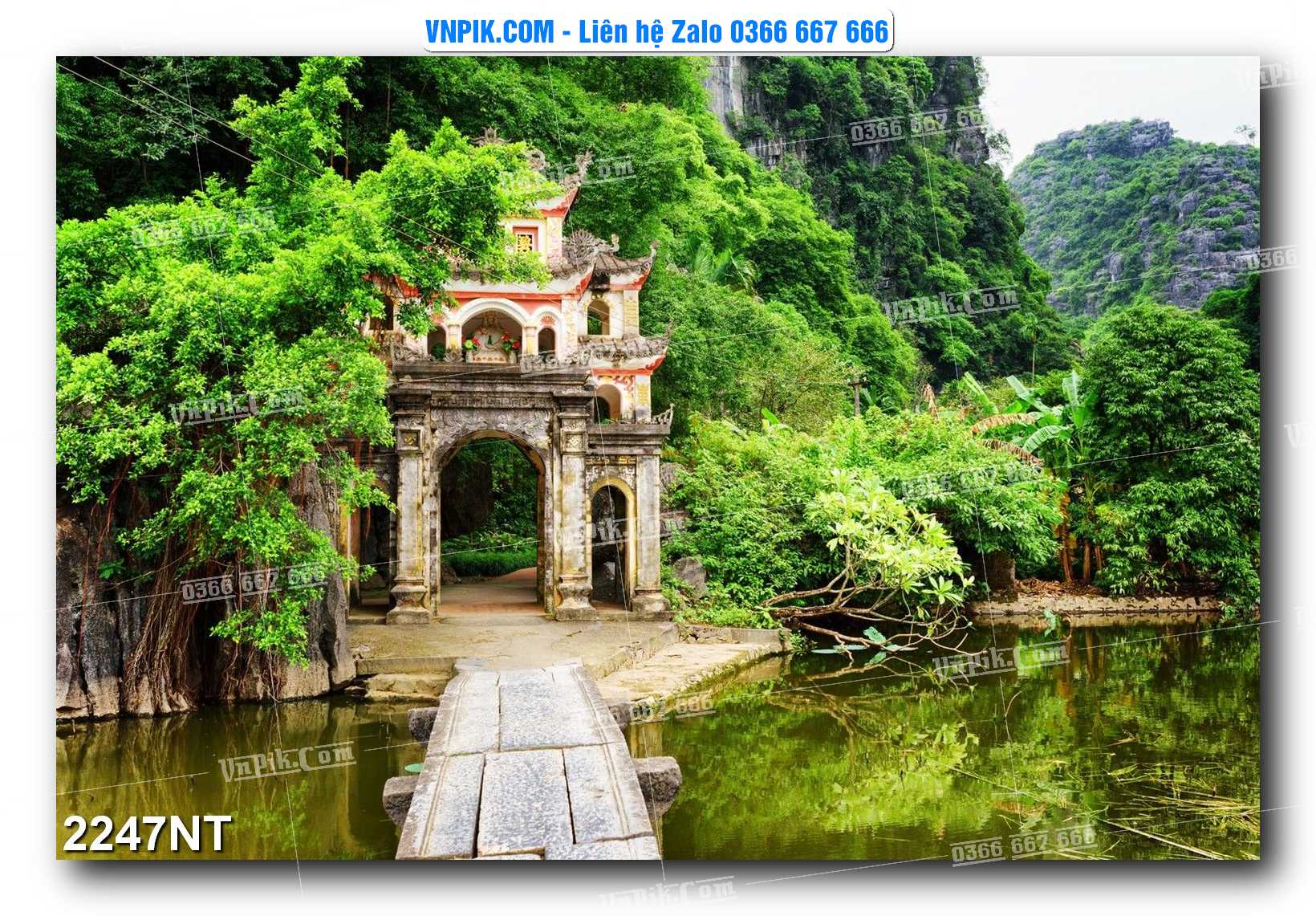 Tranh Trang Trí Phong Cảnh Nghệ Thuật Mã Số 2247NT