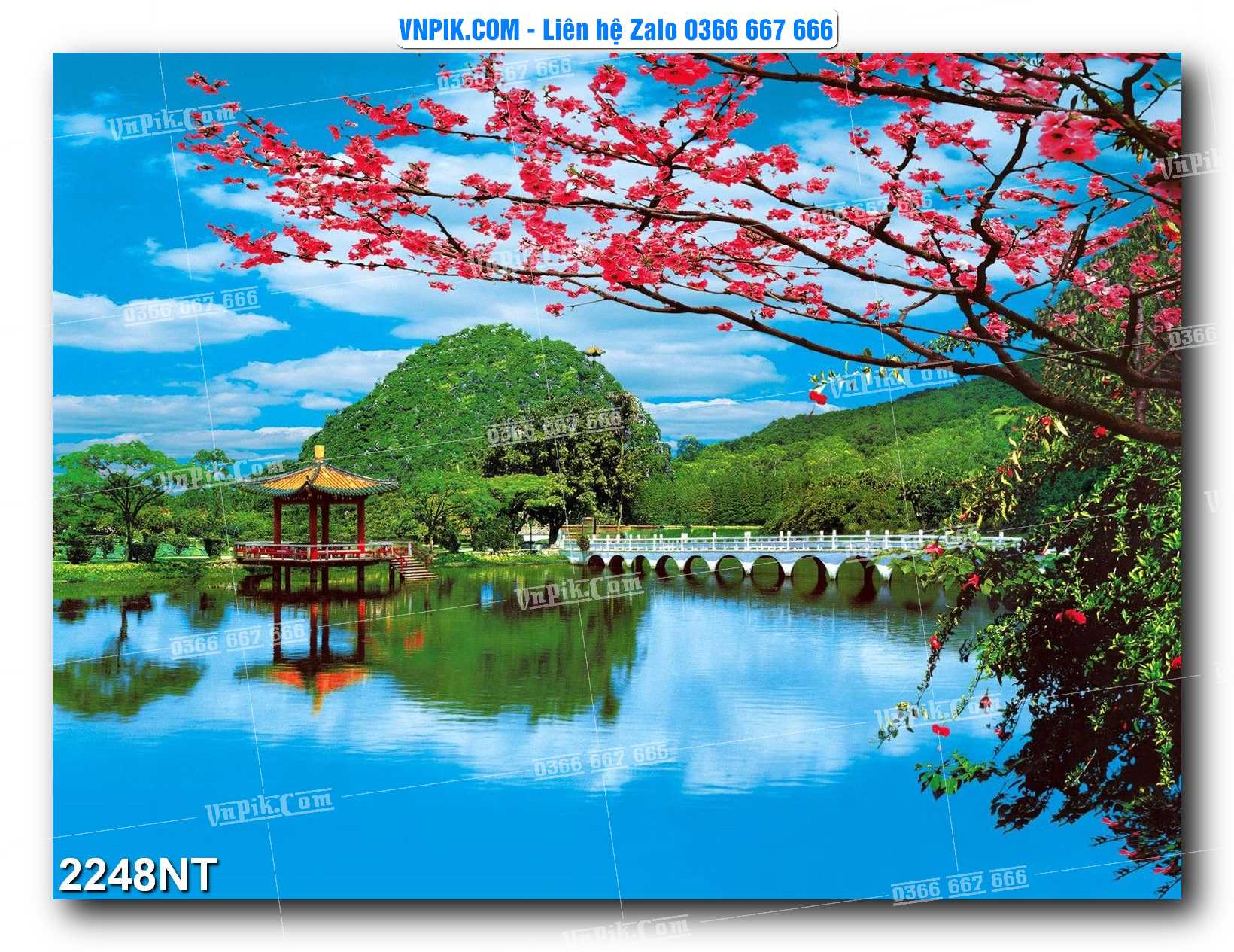 Tranh Trang Trí Phong Cảnh Nghệ Thuật Mã Số 2248NT