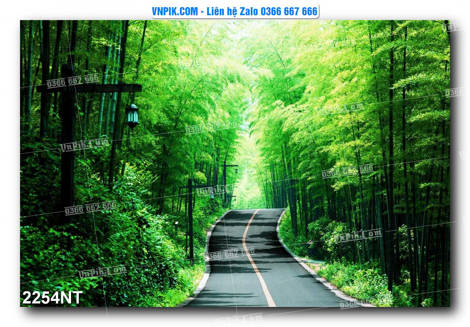 Tranh Trang Trí Phong Cảnh Nghệ Thuật Mã Số 2254NT