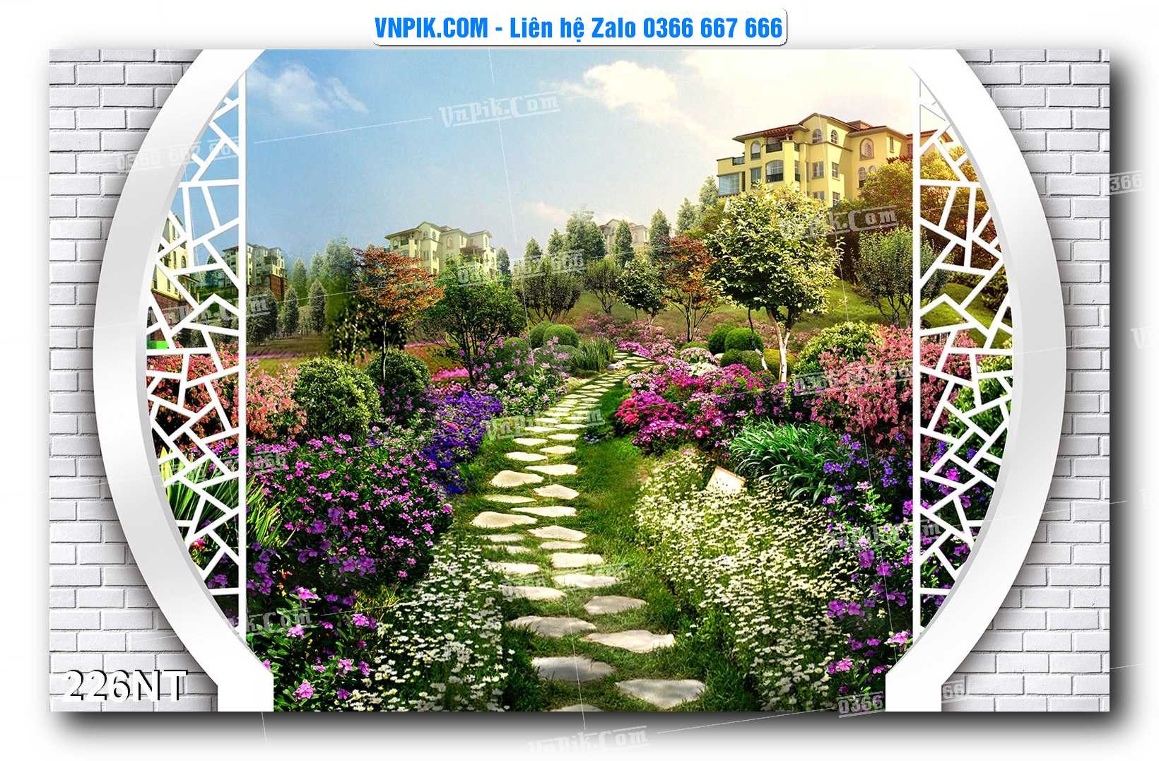 Tranh Trang Trí Phong Cảnh Nghệ Thuật Mã Số 226NT