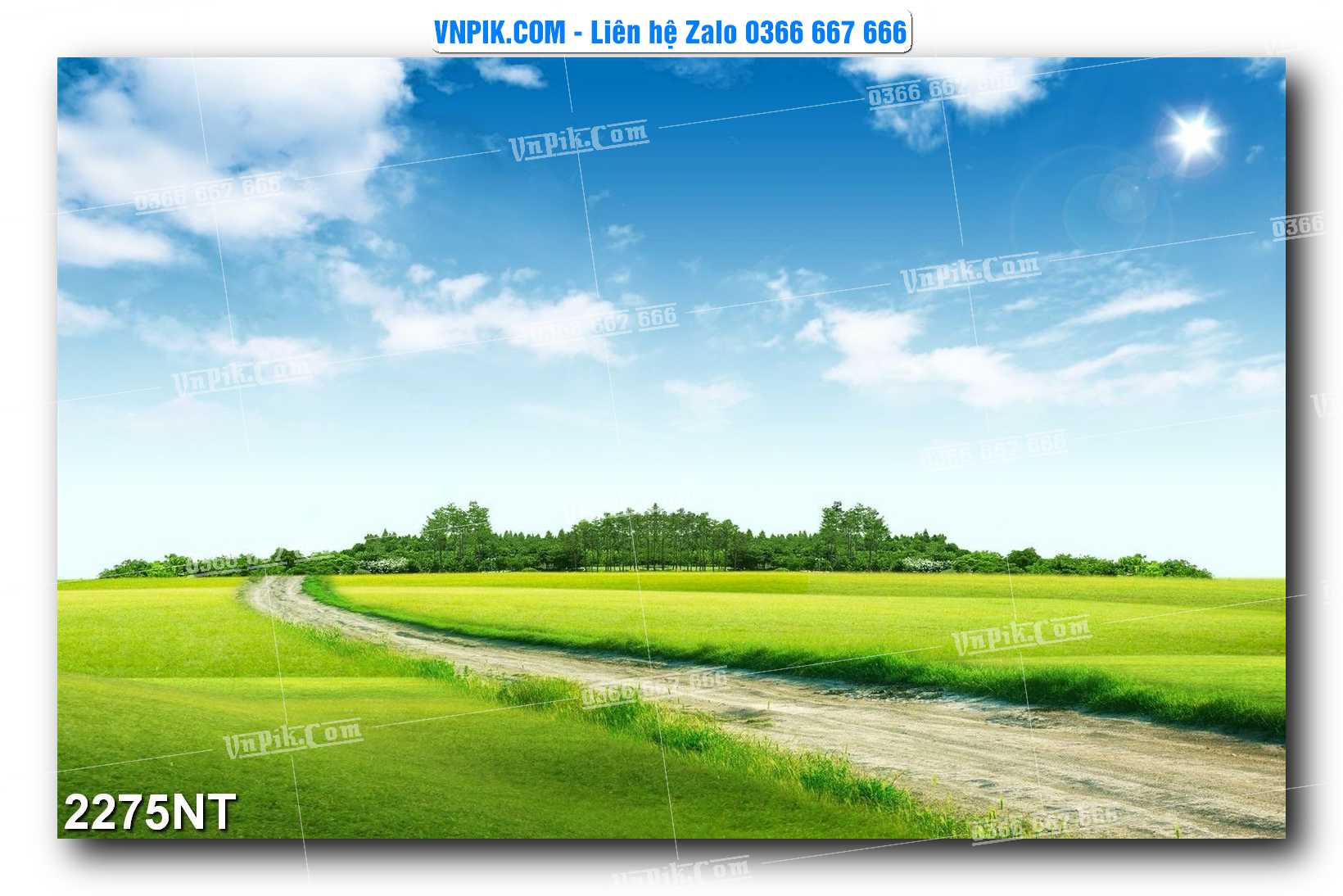 Tranh Trang Trí Phong Cảnh Nghệ Thuật Mã Số 2275NT