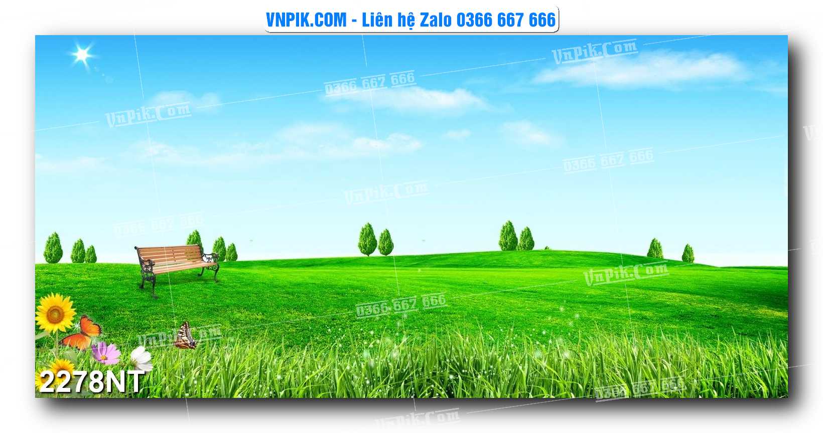 Tranh Trang Trí Phong Cảnh Nghệ Thuật Mã Số 2278NT