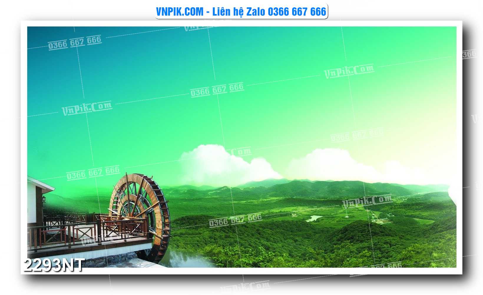 Tranh Trang Trí Phong Cảnh Nghệ Thuật Mã Số 2293NT