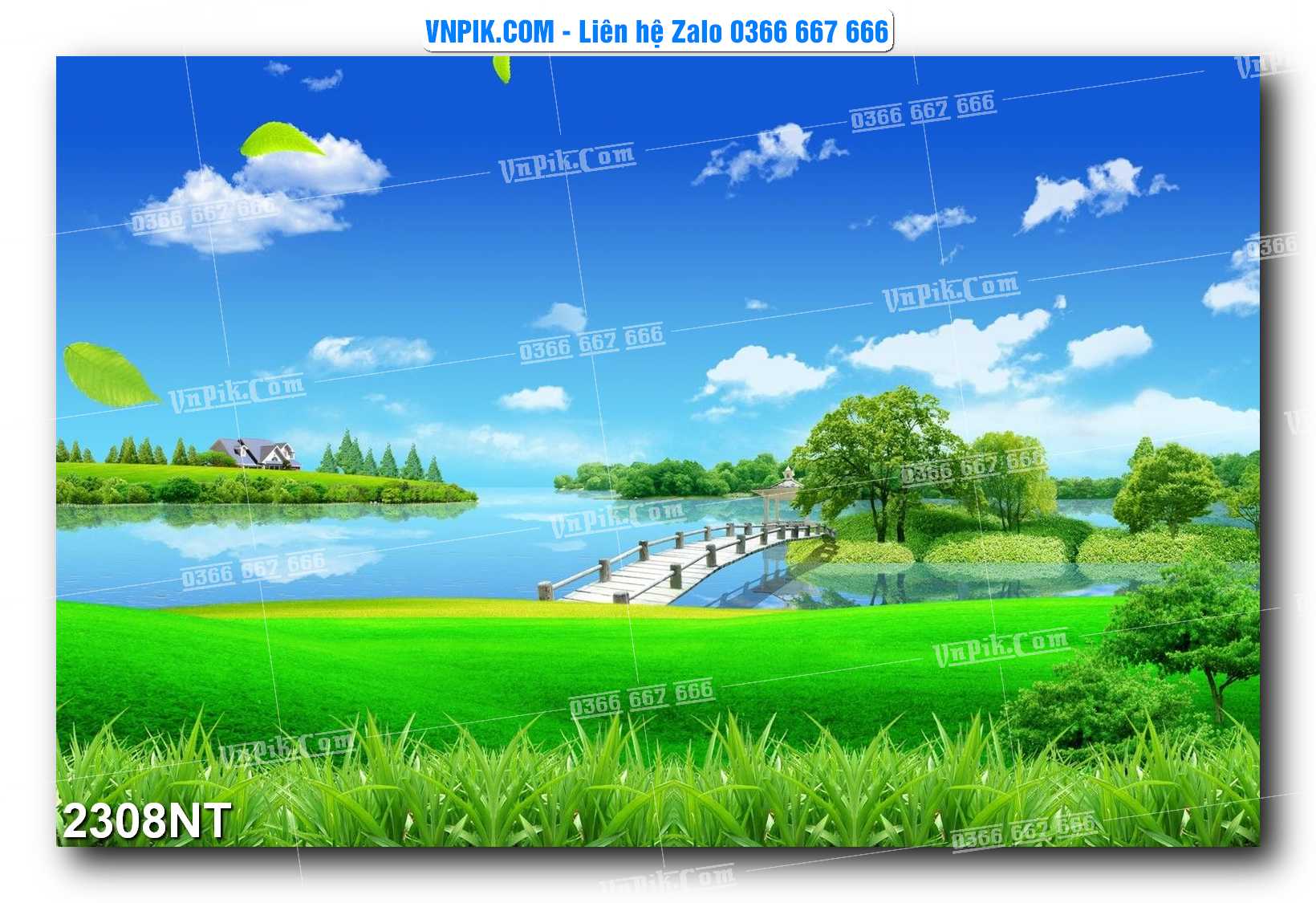 Tranh Trang Trí Phong Cảnh Nghệ Thuật Mã Số 2308NT