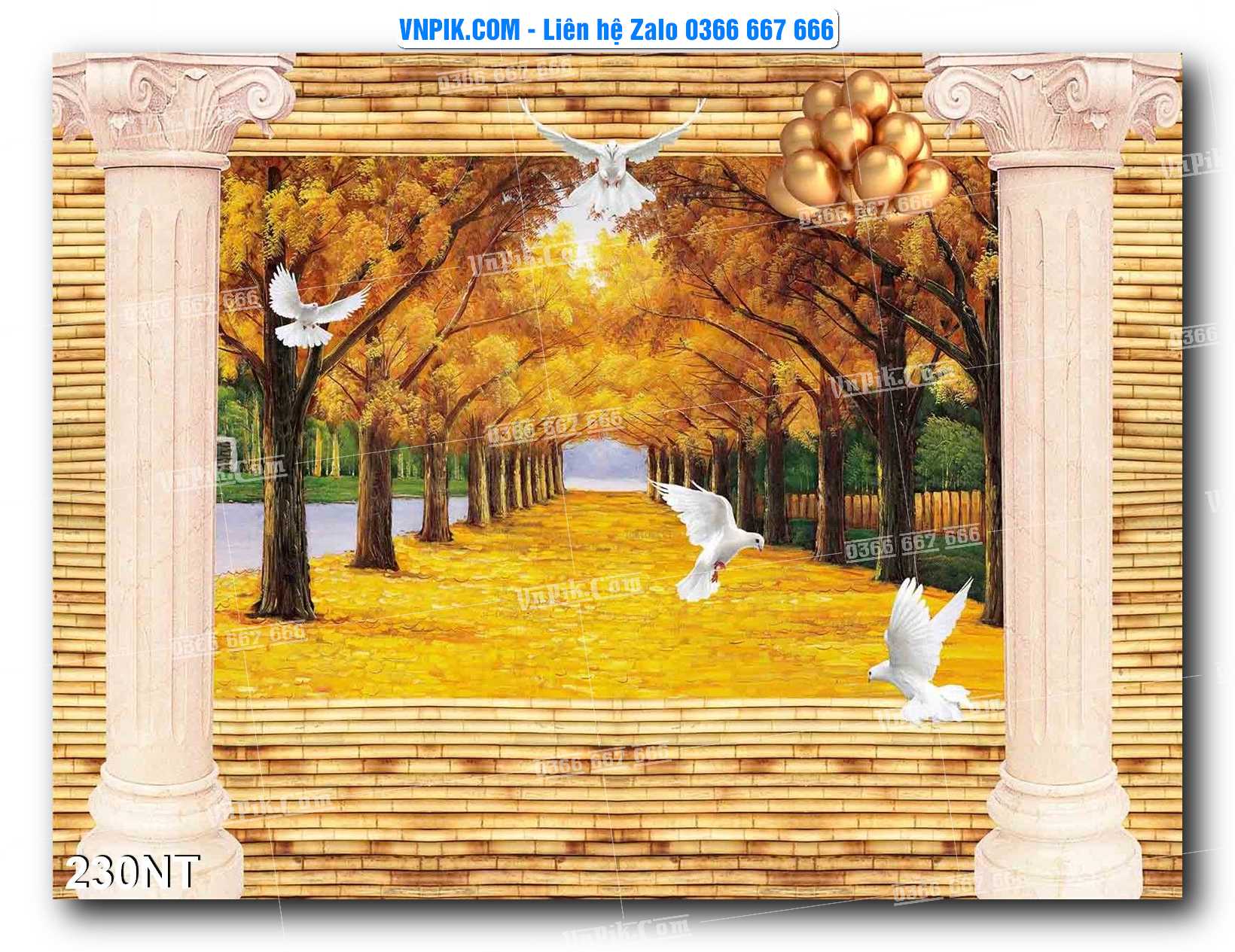 Tranh Trang Trí Phong Cảnh Nghệ Thuật Mã Số 230NT