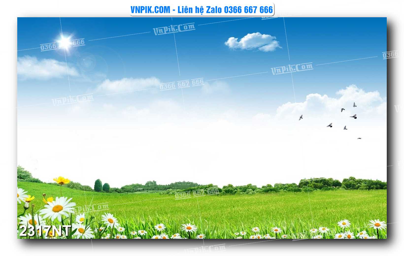 Tranh Trang Trí Phong Cảnh Nghệ Thuật Mã Số 2317NT