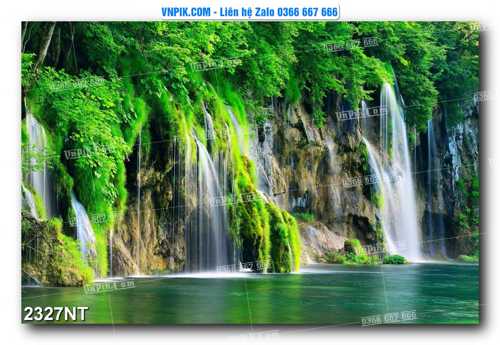Tranh Trang Trí Phong Cảnh Nghệ Thuật Mã Số 2327NT