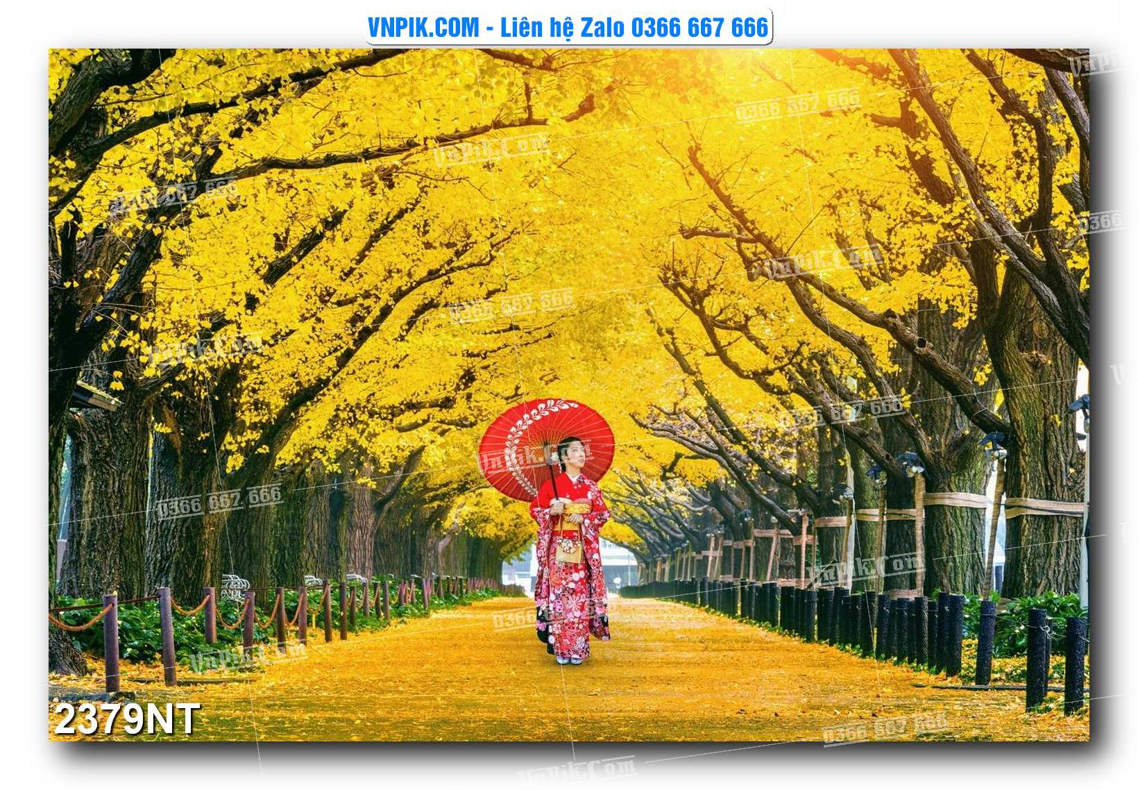 Tranh Trang Trí Phong Cảnh Nghệ Thuật Mã Số 2379NT
