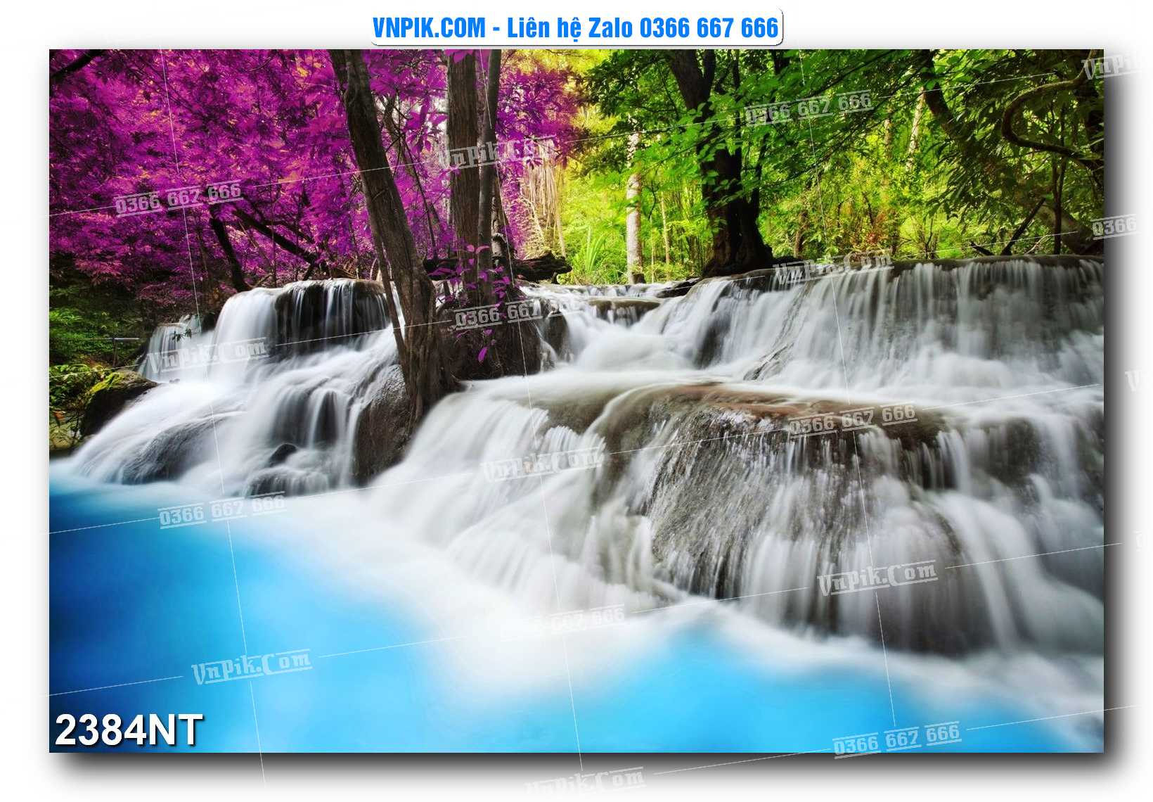 Tranh Trang Trí Phong Cảnh Nghệ Thuật Mã Số 2384NT
