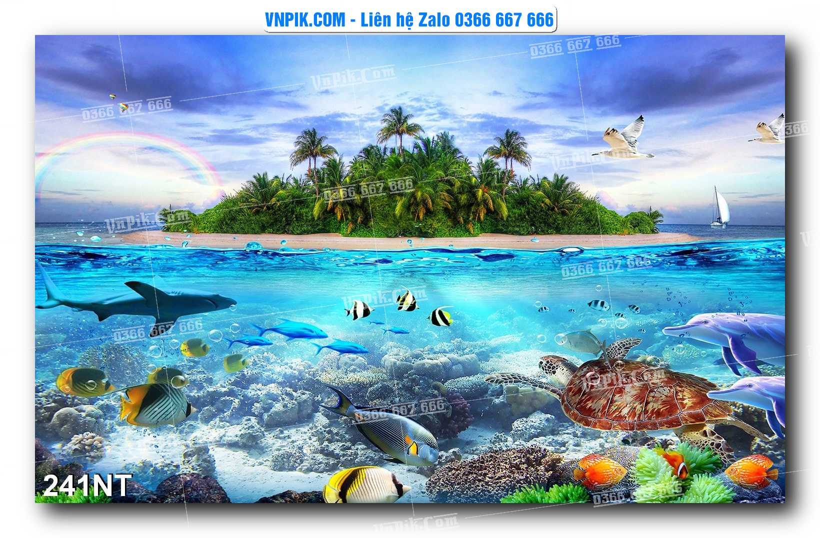 Tranh Trang Trí Phong Cảnh Nghệ Thuật Mã Số 241NT