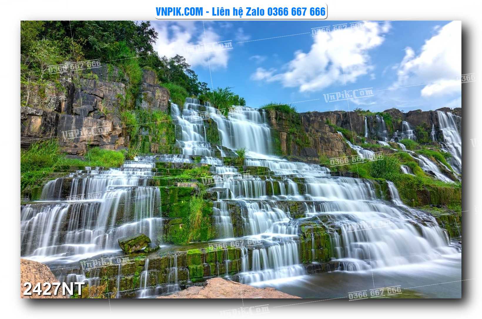 Tranh Trang Trí Phong Cảnh Nghệ Thuật Mã Số 2427NT