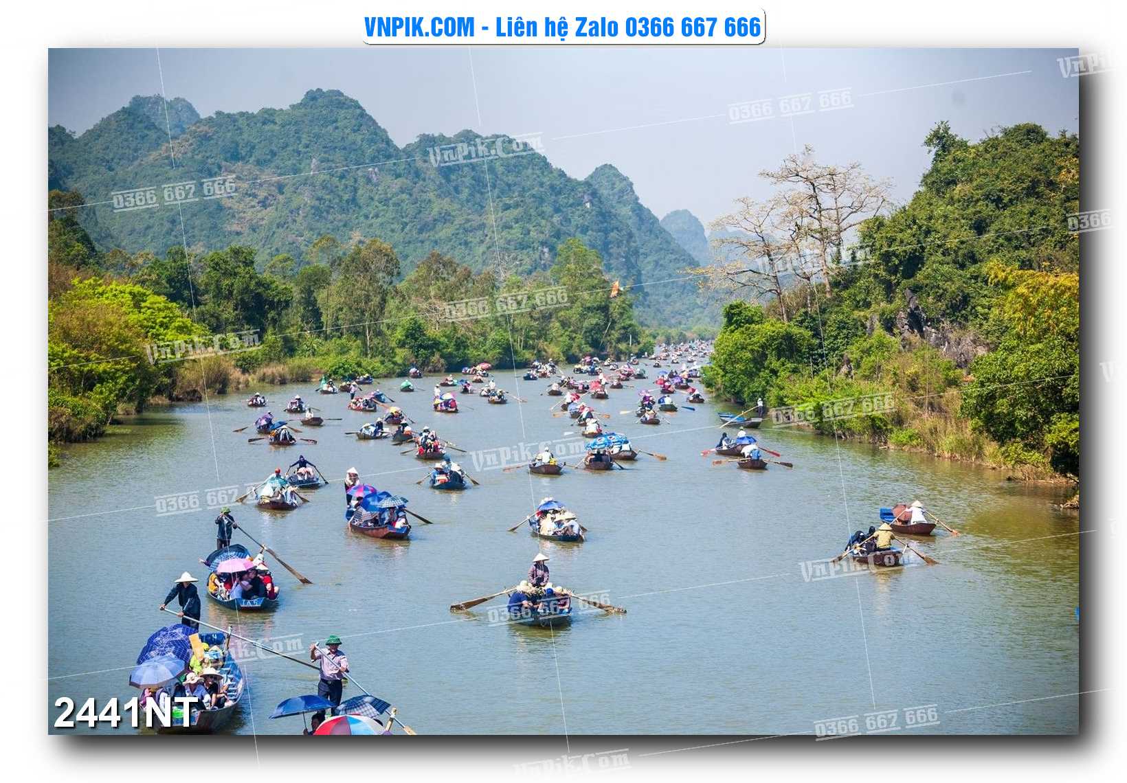 Tranh Trang Trí Phong Cảnh Nghệ Thuật Mã Số 2441NT