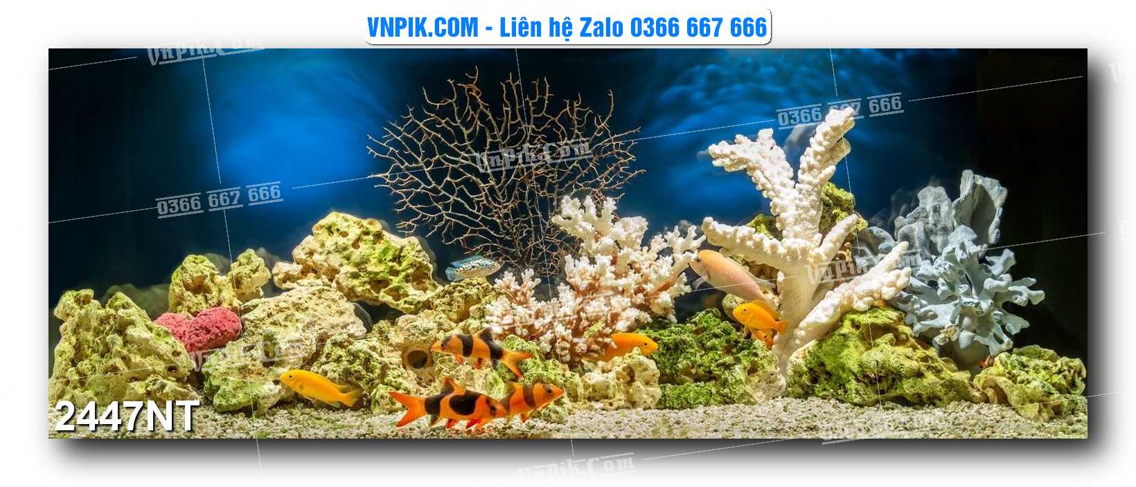 Tranh Trang Trí Phong Cảnh Nghệ Thuật Mã Số 2447NT