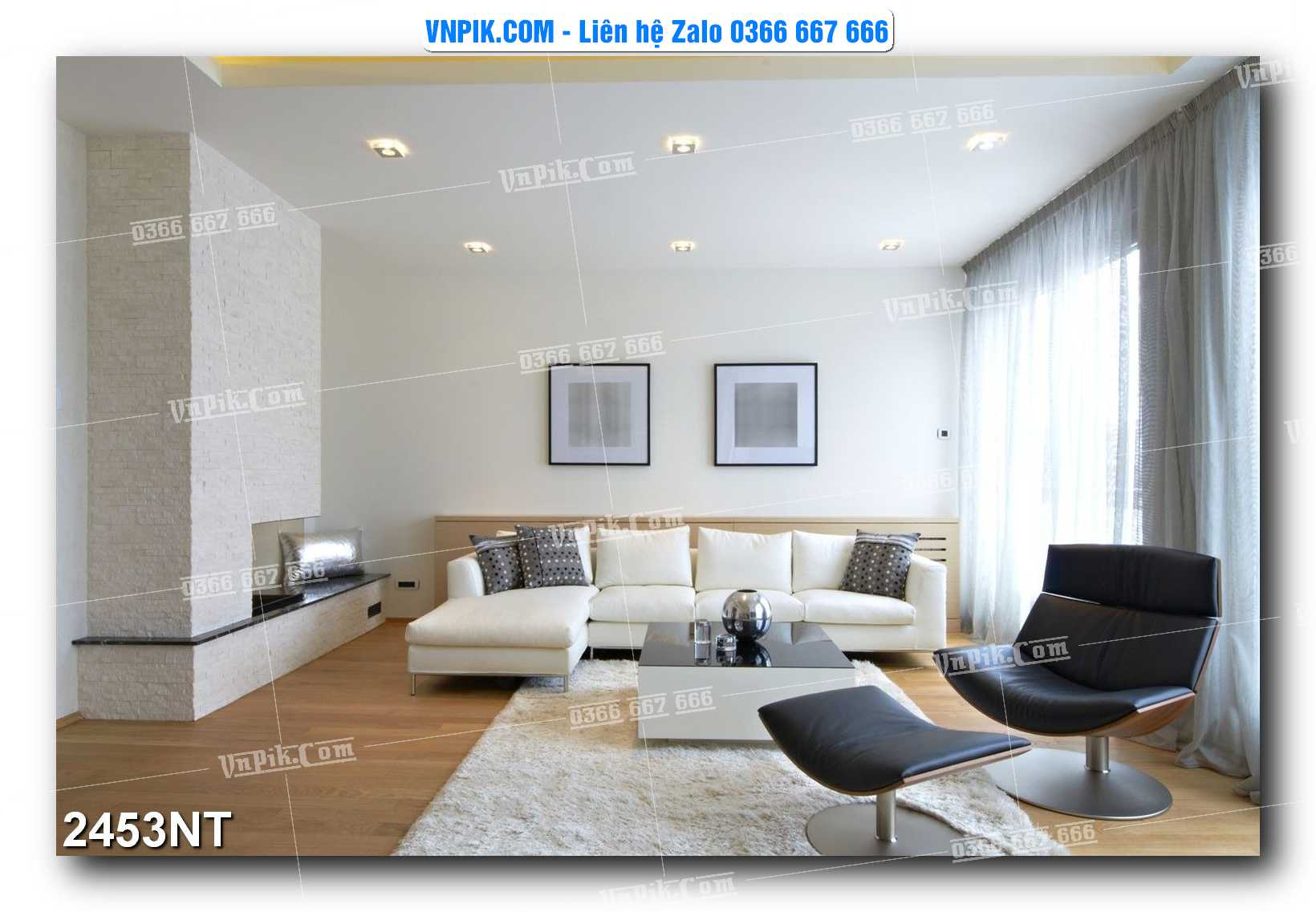 Tranh Trang Trí Phong Cảnh Nghệ Thuật Mã Số 2453NT