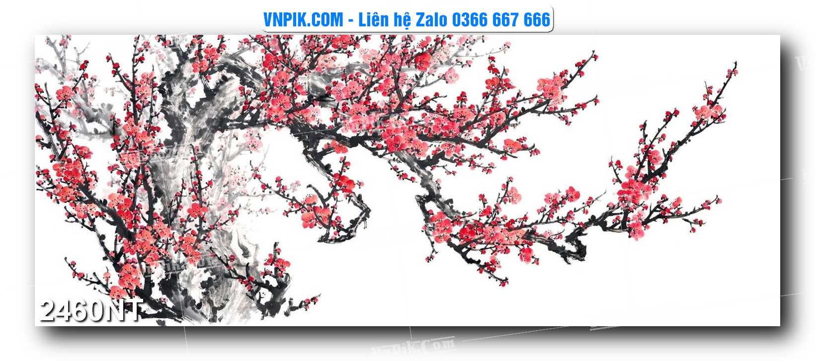 Tranh Trang Trí Phong Cảnh Nghệ Thuật Mã Số 2460NT