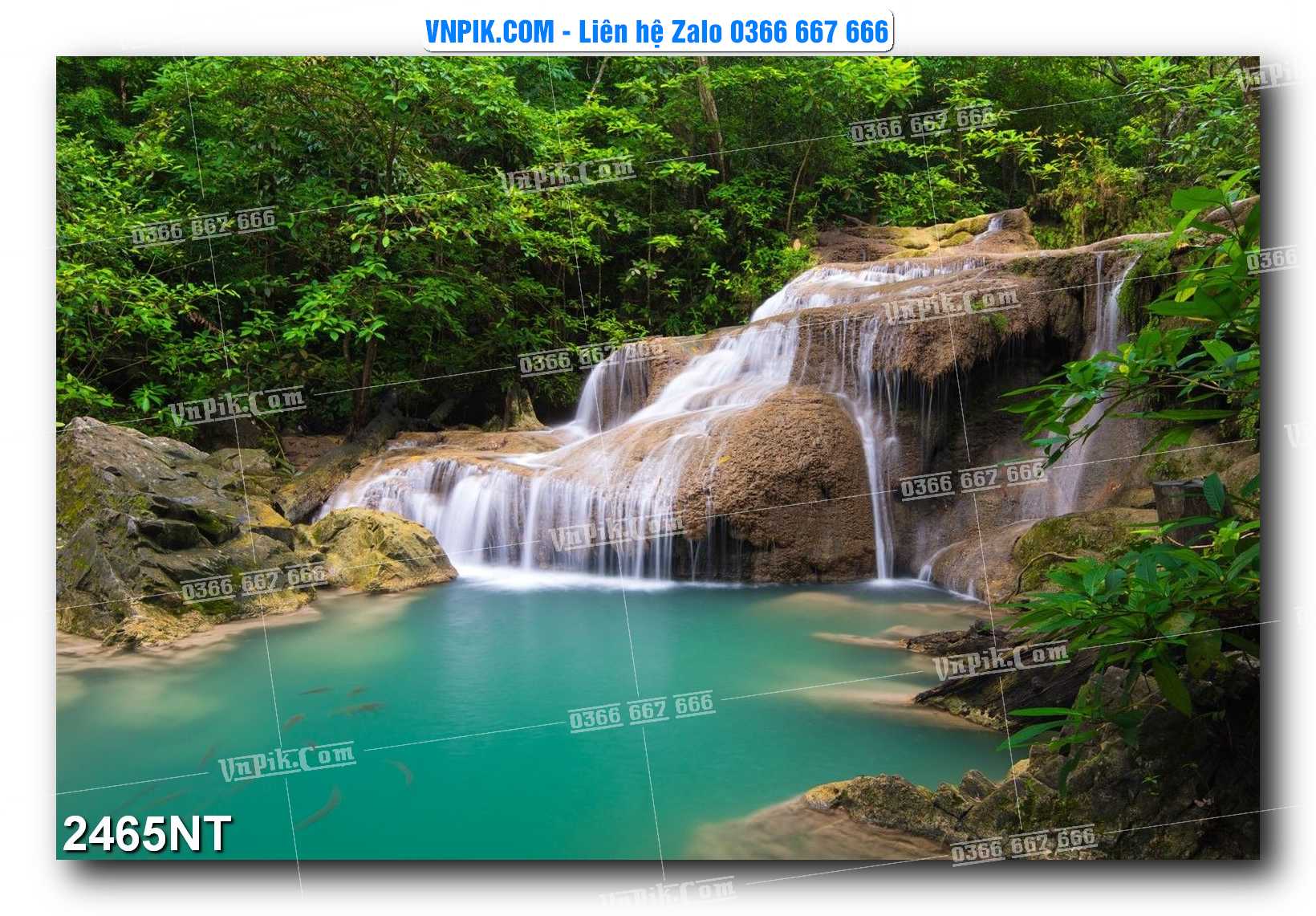 Tranh Trang Trí Phong Cảnh Nghệ Thuật Mã Số 2465NT