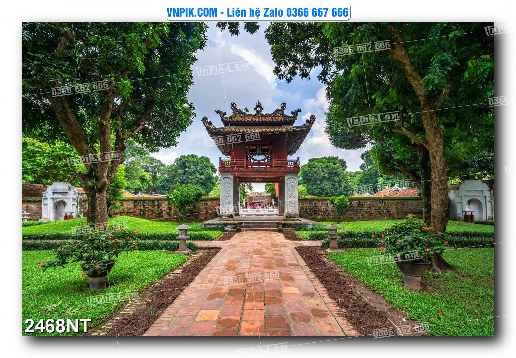 Tranh Trang Trí Phong Cảnh Nghệ Thuật Mã Số 2468NT