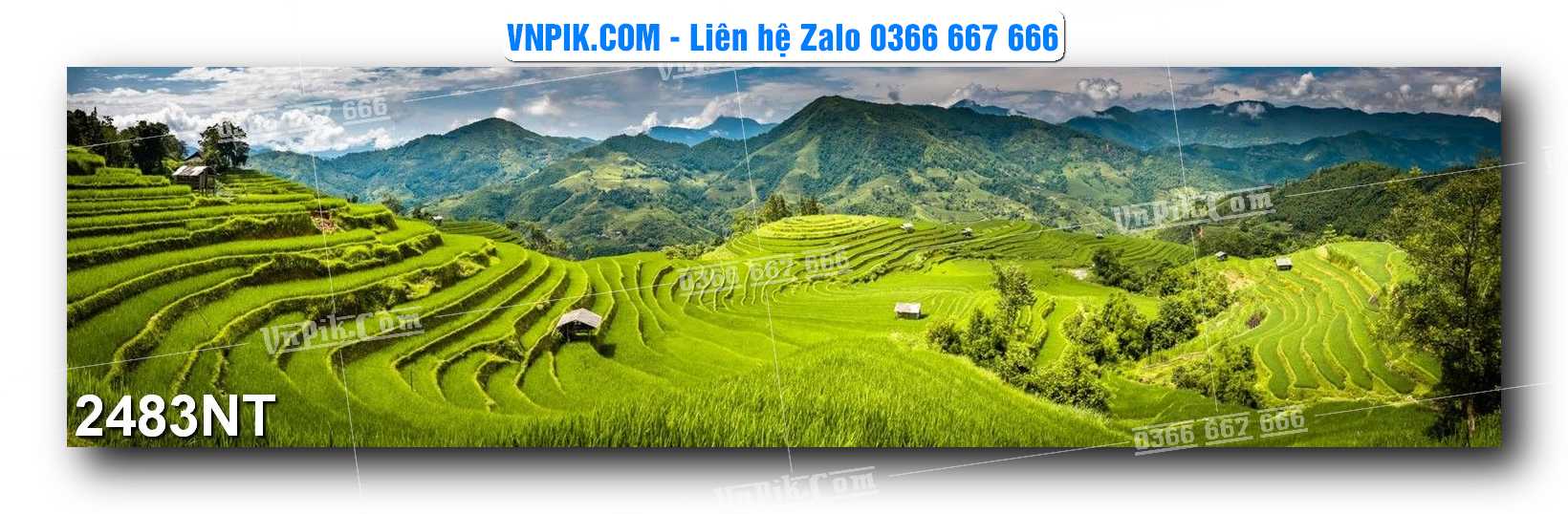 Tranh Trang Trí Phong Cảnh Nghệ Thuật Mã Số 2483NT