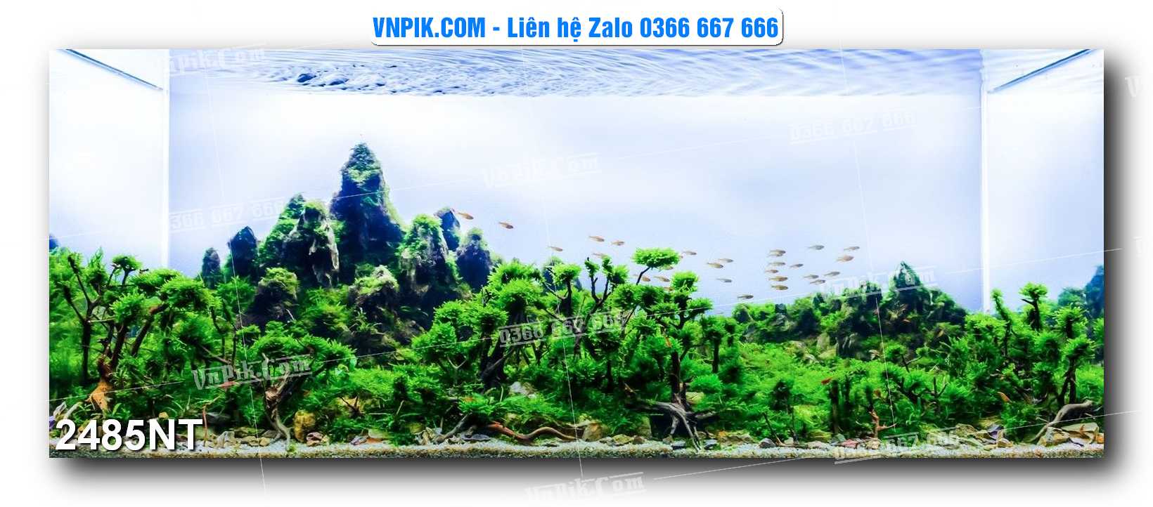 Tranh Trang Trí Phong Cảnh Nghệ Thuật Mã Số 2485NT
