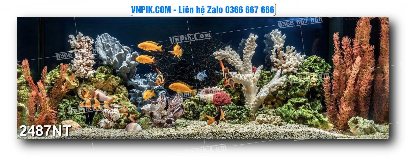 Tranh Trang Trí Phong Cảnh Nghệ Thuật Mã Số 2487NT