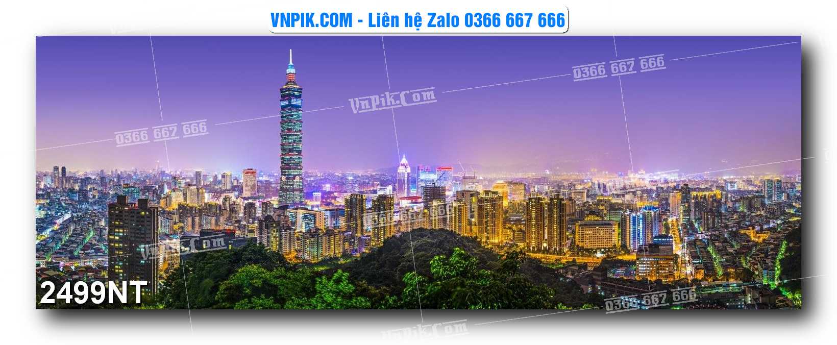 Tranh Trang Trí Phong Cảnh Nghệ Thuật Mã Số 2499NT
