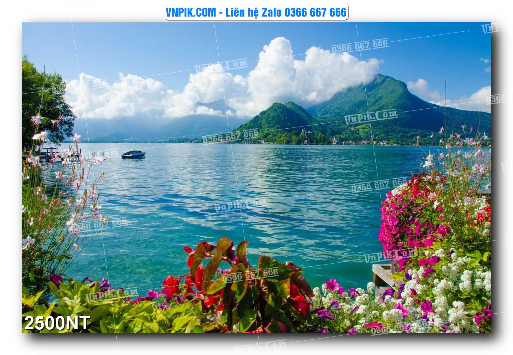 Tranh Trang Trí Phong Cảnh Nghệ Thuật Mã Số 2500NT