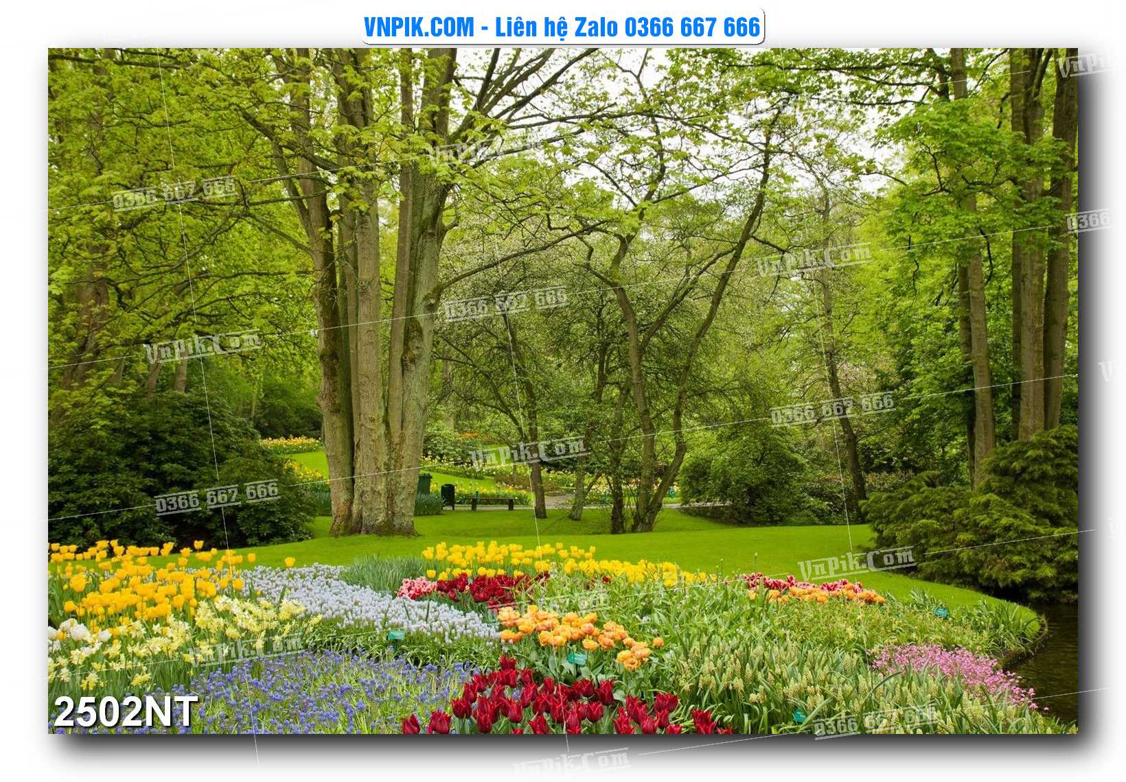 Tranh Trang Trí Phong Cảnh Nghệ Thuật Mã Số 2502NT