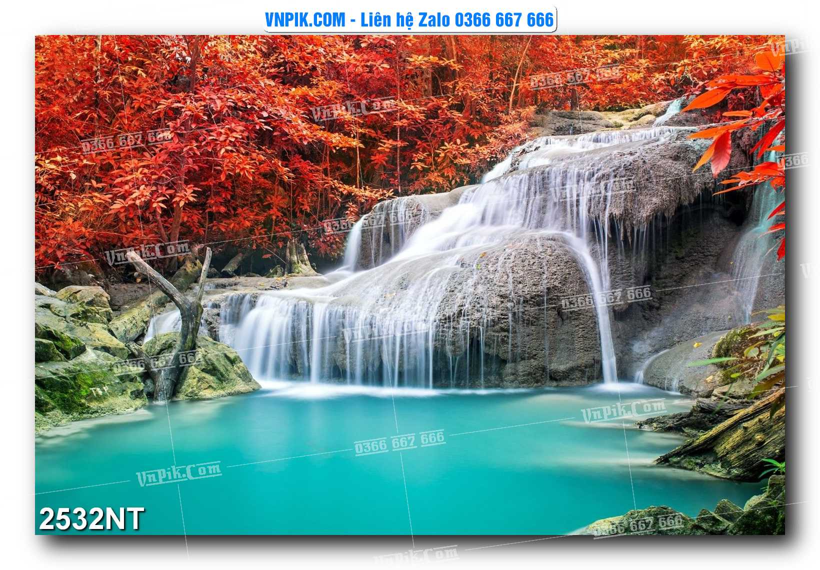 Tranh Trang Trí Phong Cảnh Nghệ Thuật Mã Số 2532NT