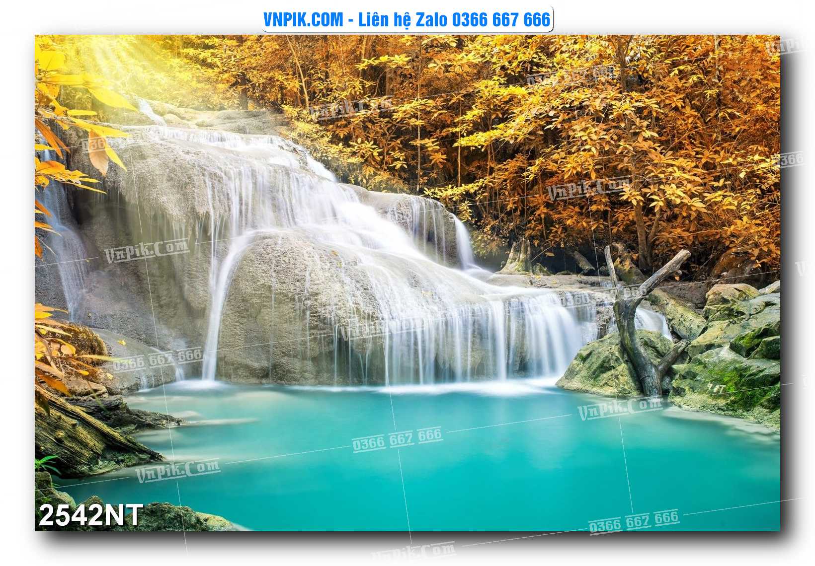 Tranh Trang Trí Phong Cảnh Nghệ Thuật Mã Số 2542NT