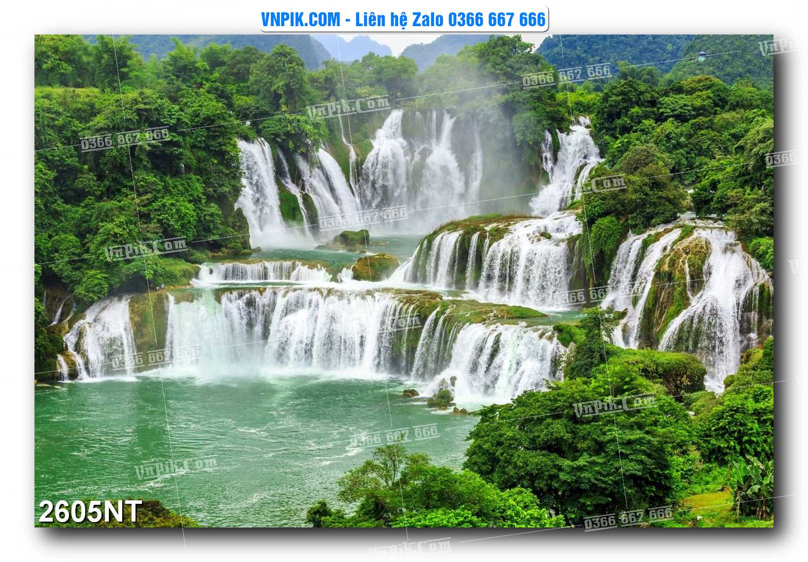 Tranh Trang Trí Phong Cảnh Nghệ Thuật Mã Số 2605NT