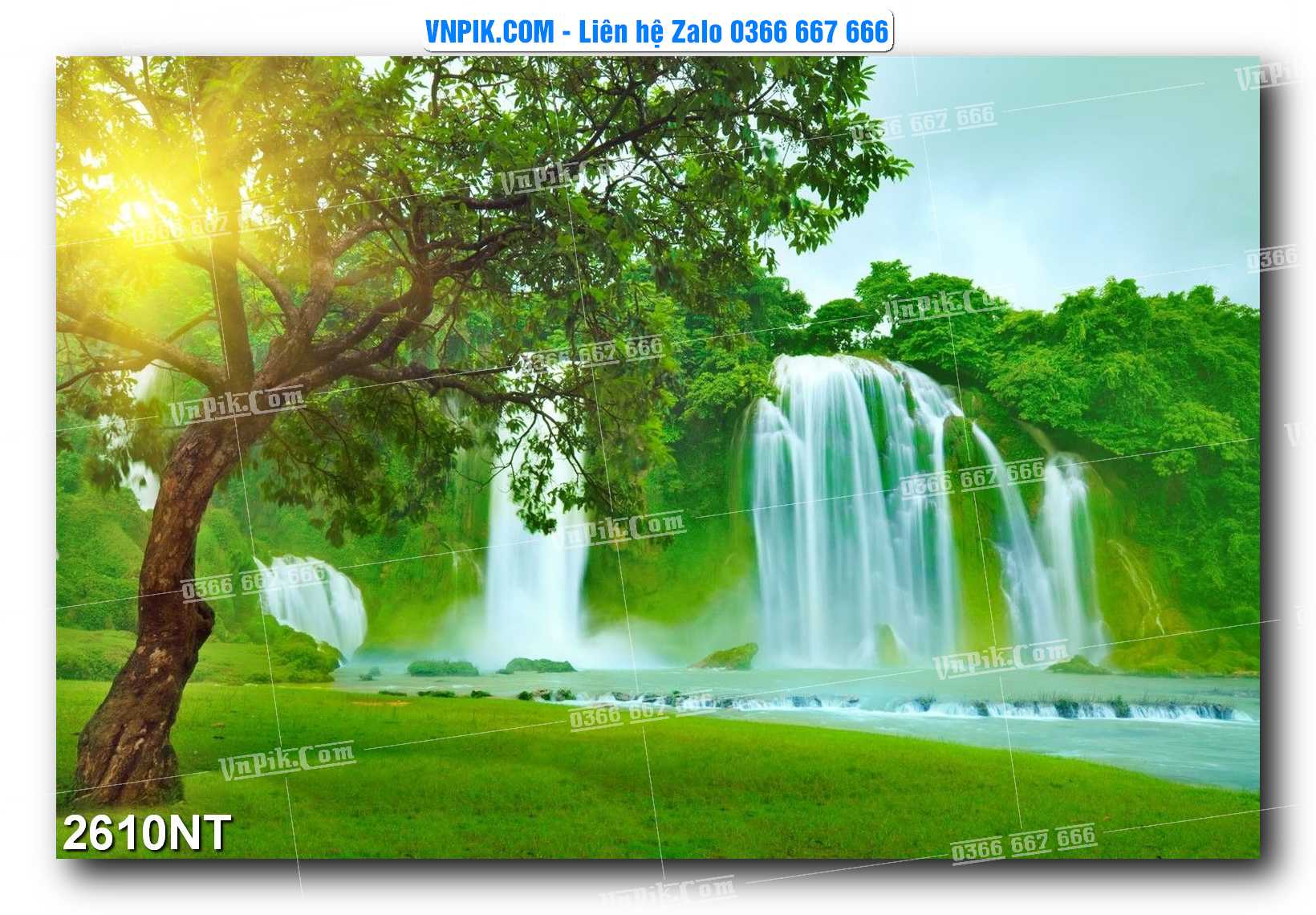 Tranh Trang Trí Phong Cảnh Nghệ Thuật Mã Số 2610NT