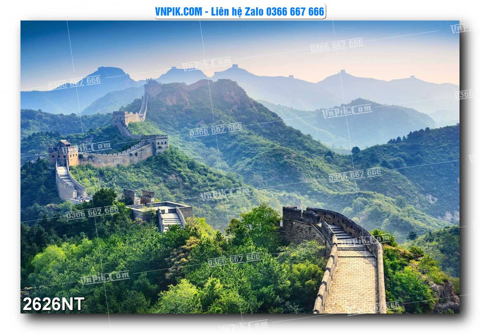 Tranh Trang Trí Phong Cảnh Nghệ Thuật Mã Số 2626NT