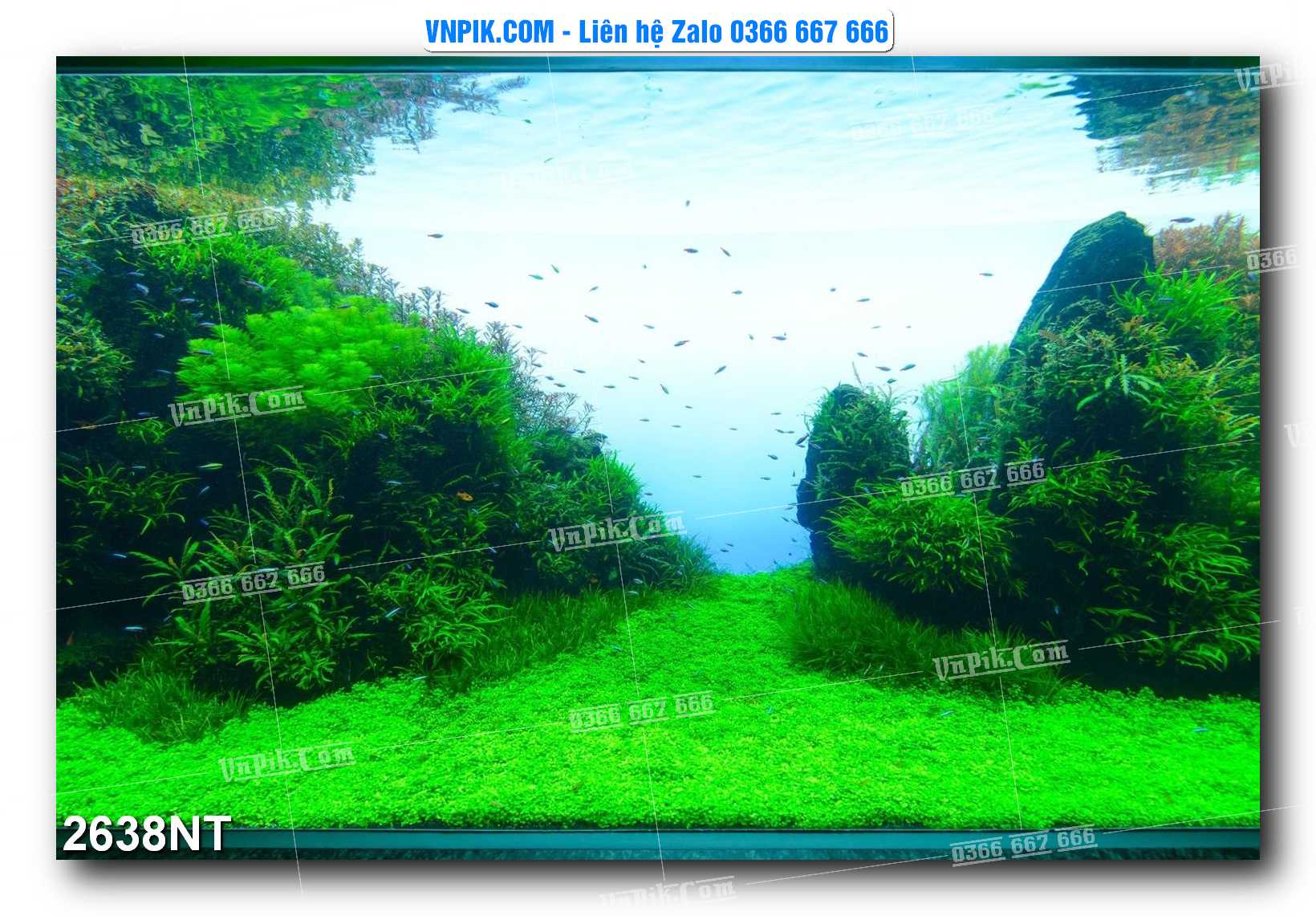 Tranh Trang Trí Phong Cảnh Nghệ Thuật Mã Số 2638NT