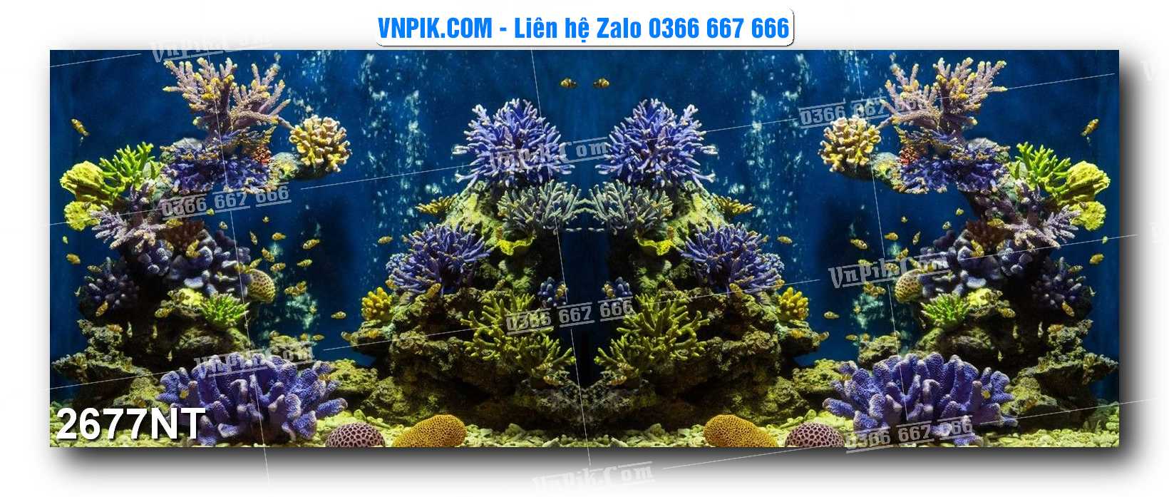Tranh Trang Trí Phong Cảnh Nghệ Thuật Mã Số 2677NT