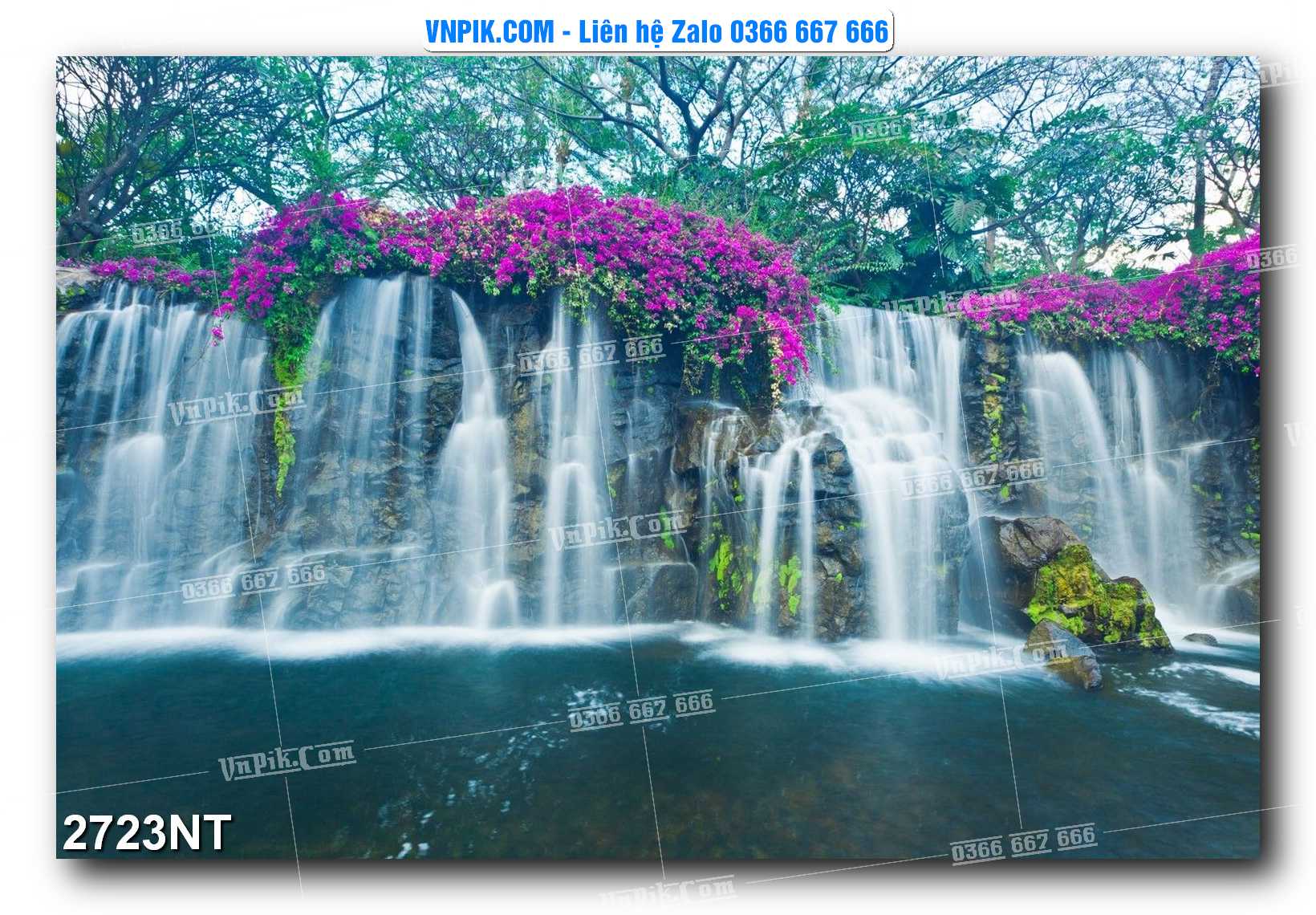 Tranh Trang Trí Phong Cảnh Nghệ Thuật Mã Số 2723NT