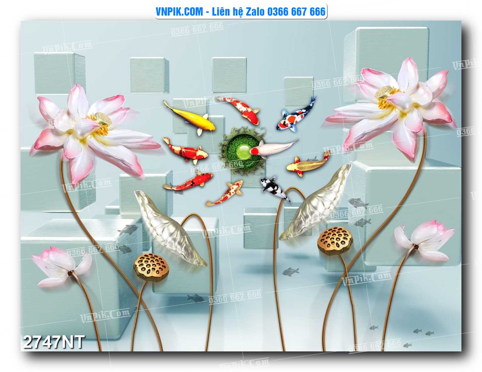 Tranh Trang Trí Phong Cảnh Nghệ Thuật Mã Số 2747NT
