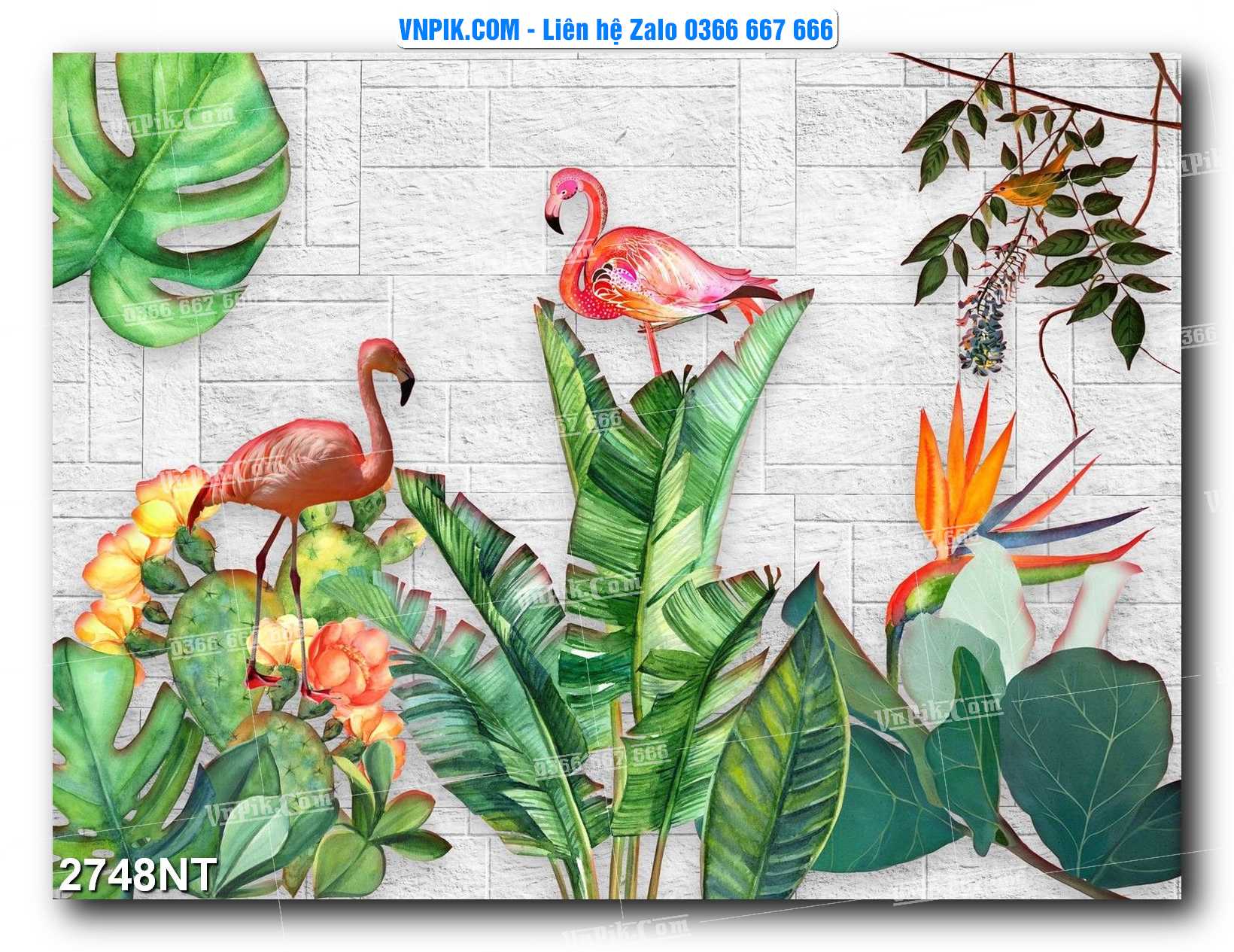 Tranh Trang Trí Phong Cảnh Nghệ Thuật Mã Số 2748NT
