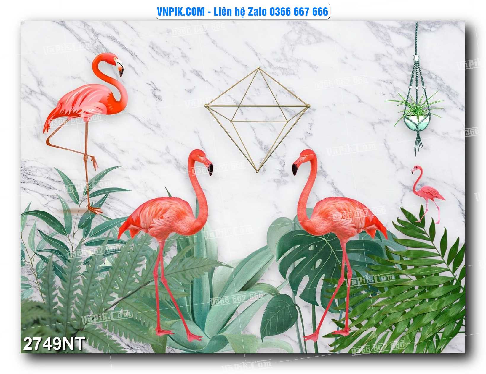 Tranh Trang Trí Phong Cảnh Nghệ Thuật Mã Số 2749NT