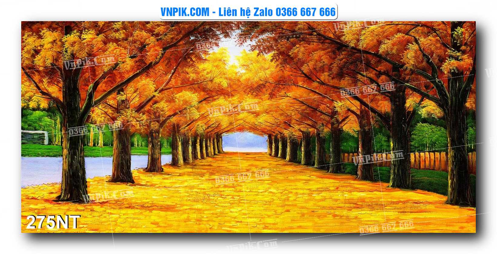 Tranh Trang Trí Phong Cảnh Nghệ Thuật Mã Số 275NT