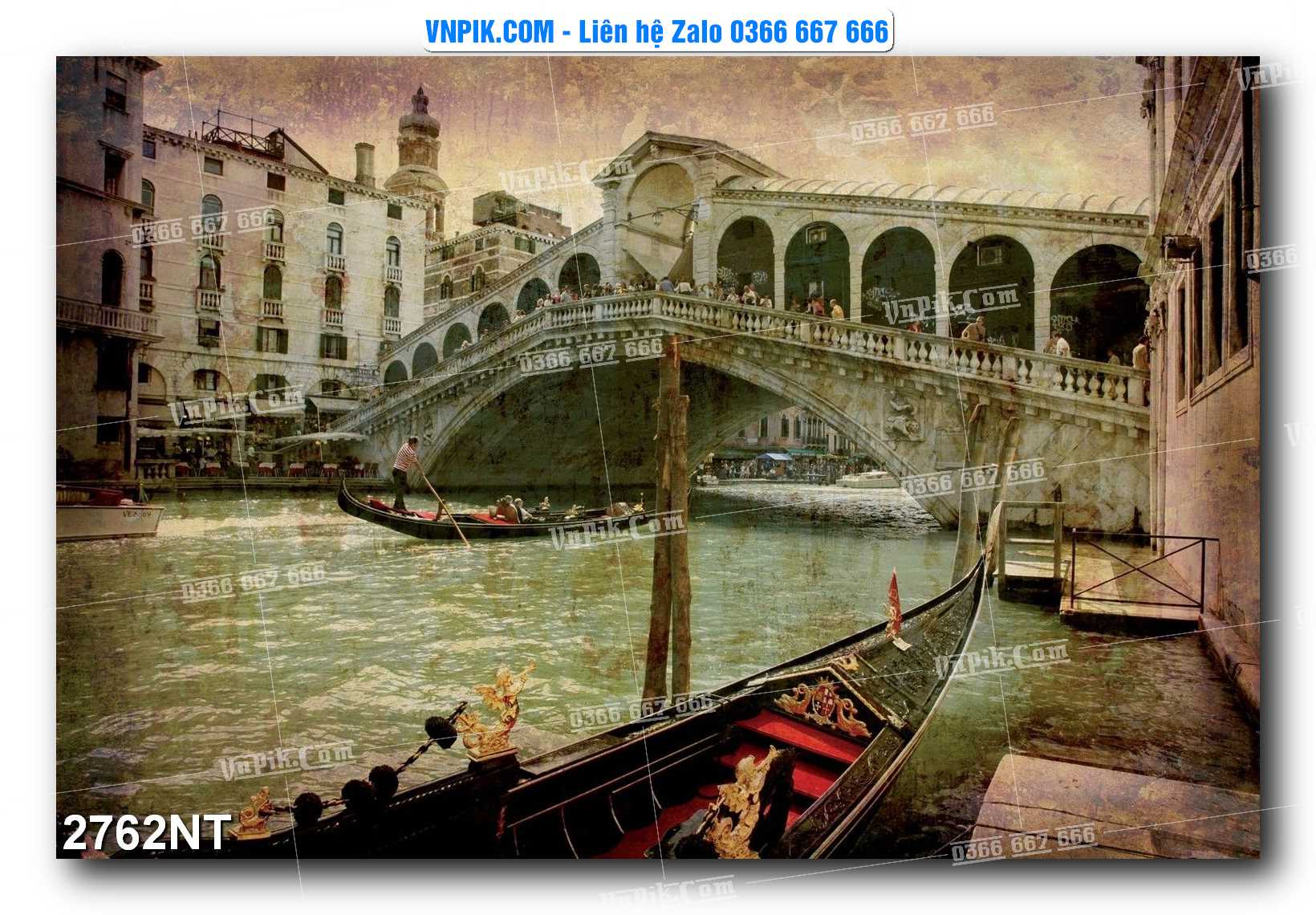 Tranh Trang Trí Phong Cảnh Nghệ Thuật Mã Số 2762NT
