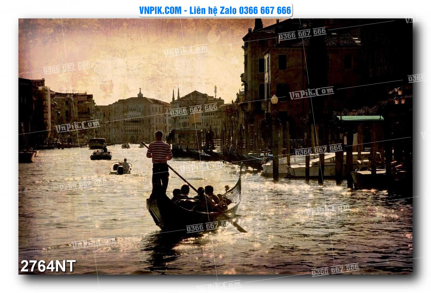 Tranh Trang Trí Phong Cảnh Nghệ Thuật Mã Số 2764NT