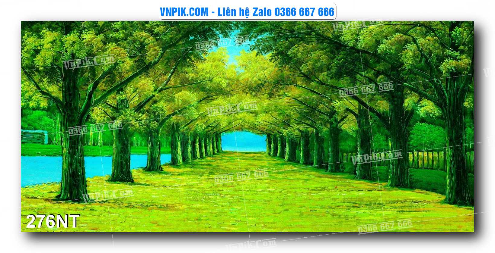 Tranh Trang Trí Phong Cảnh Nghệ Thuật Mã Số 276NT