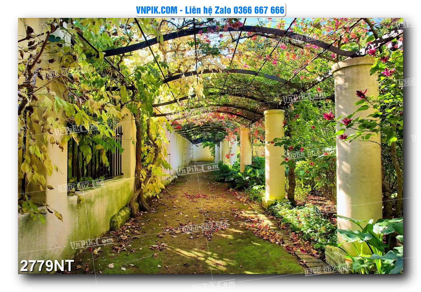 Tranh Trang Trí Phong Cảnh Nghệ Thuật Mã Số 2779NT