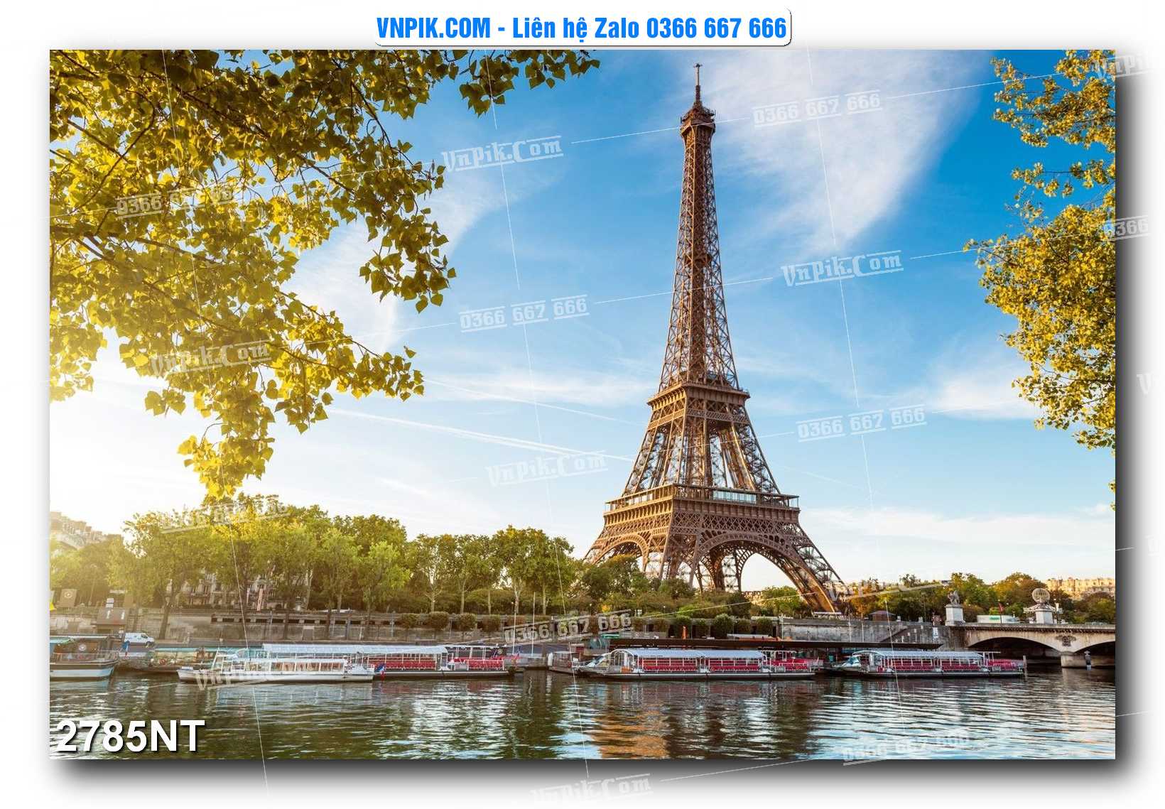 Tranh Trang Trí Phong Cảnh Nghệ Thuật Mã Số 2785NT