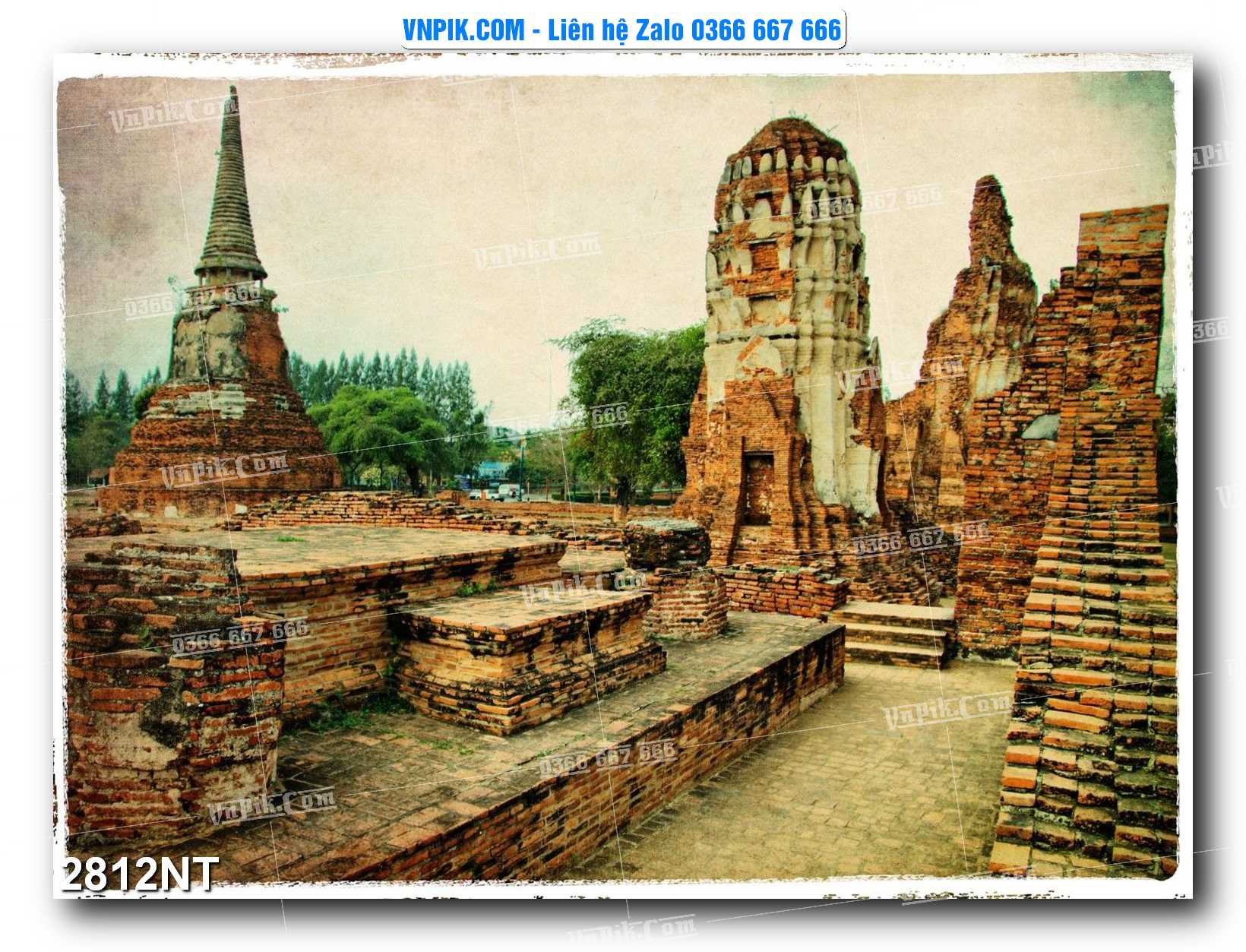 Tranh Trang Trí Phong Cảnh Nghệ Thuật Mã Số 2812NT