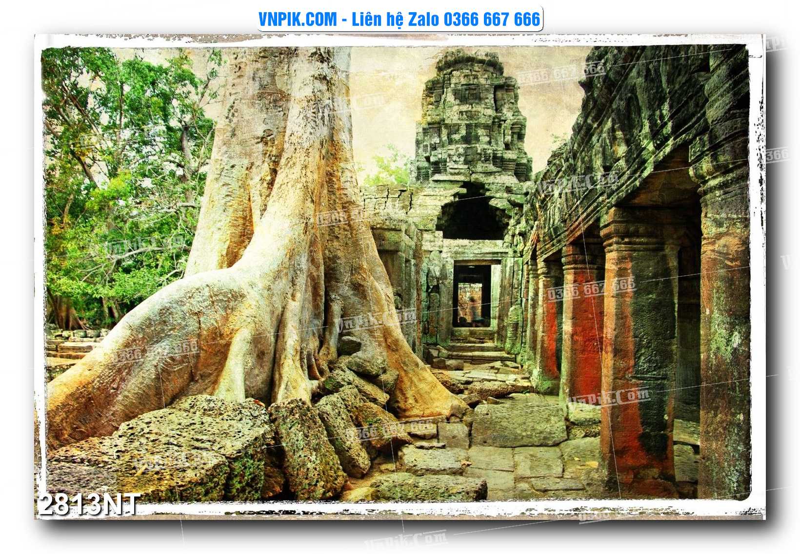 Tranh Trang Trí Phong Cảnh Nghệ Thuật Mã Số 2813NT