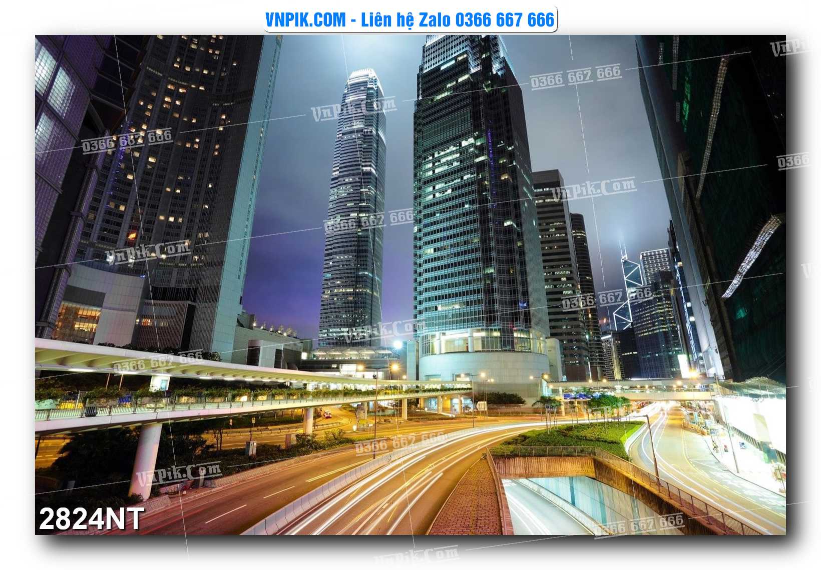 Tranh Trang Trí Phong Cảnh Nghệ Thuật Mã Số 2824NT