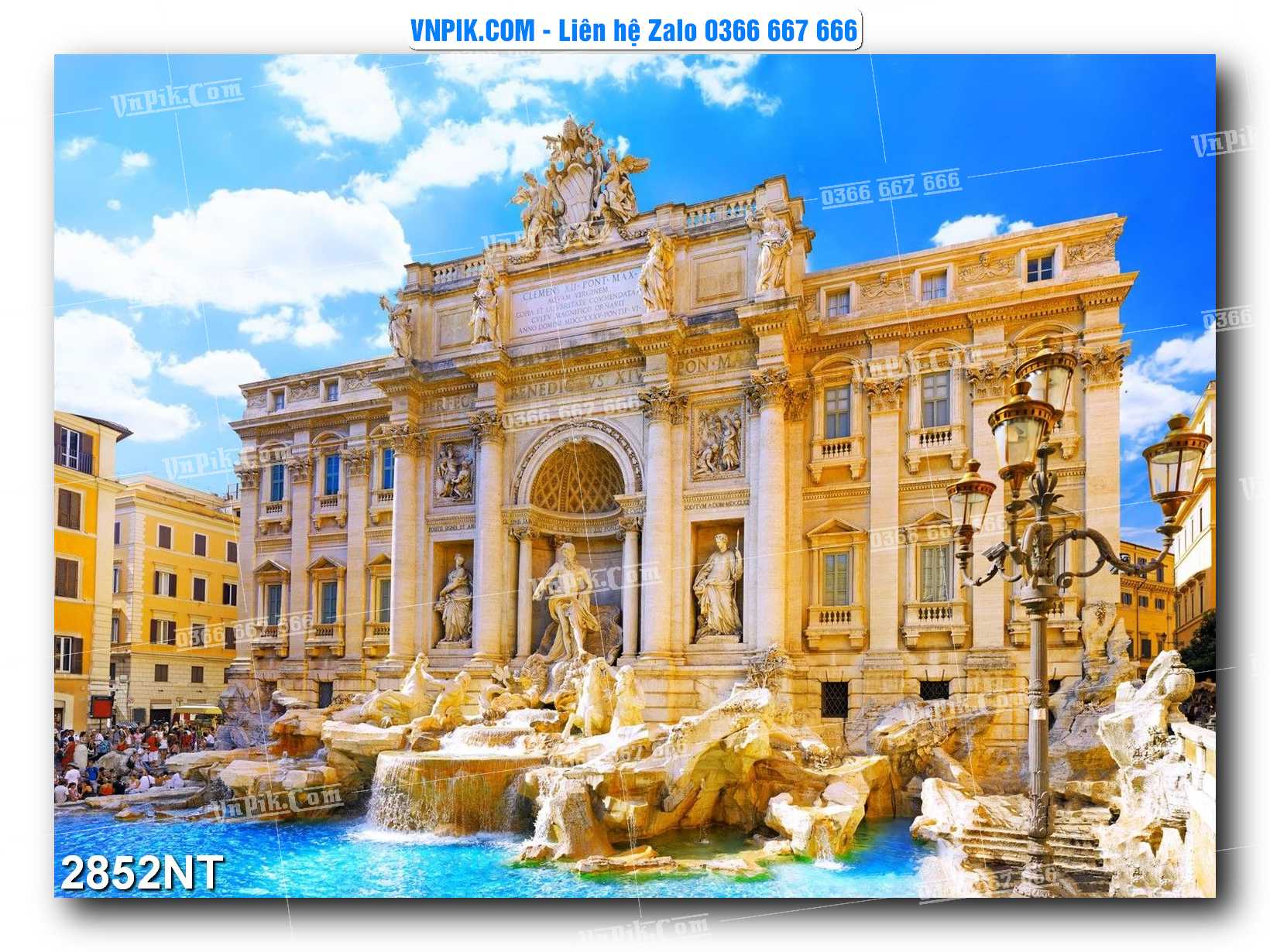 Tranh Trang Trí Phong Cảnh Nghệ Thuật Mã Số 2852NT