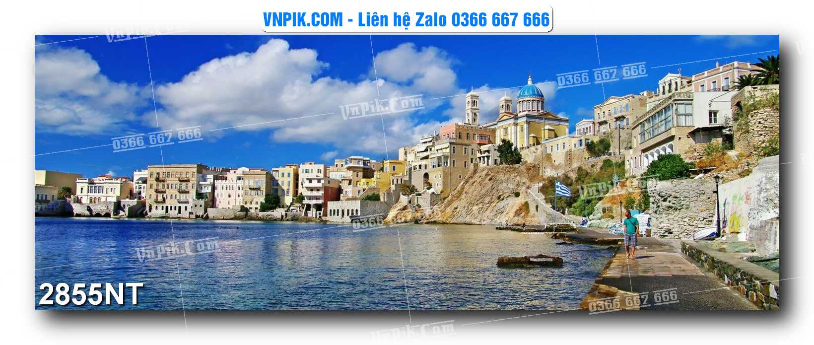 Tranh Trang Trí Phong Cảnh Nghệ Thuật Mã Số 2855NT