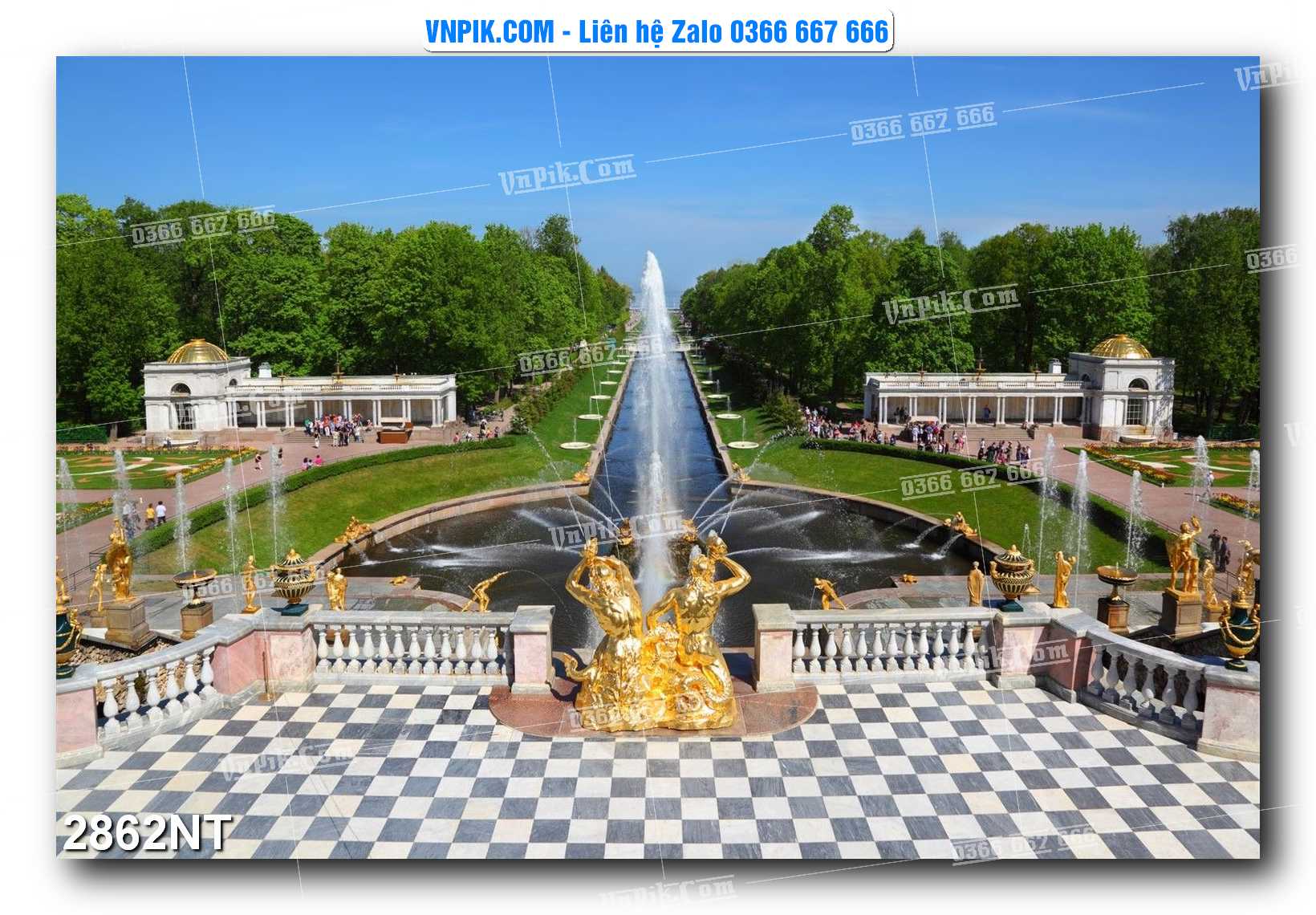 Tranh Trang Trí Phong Cảnh Nghệ Thuật Mã Số 2862NT